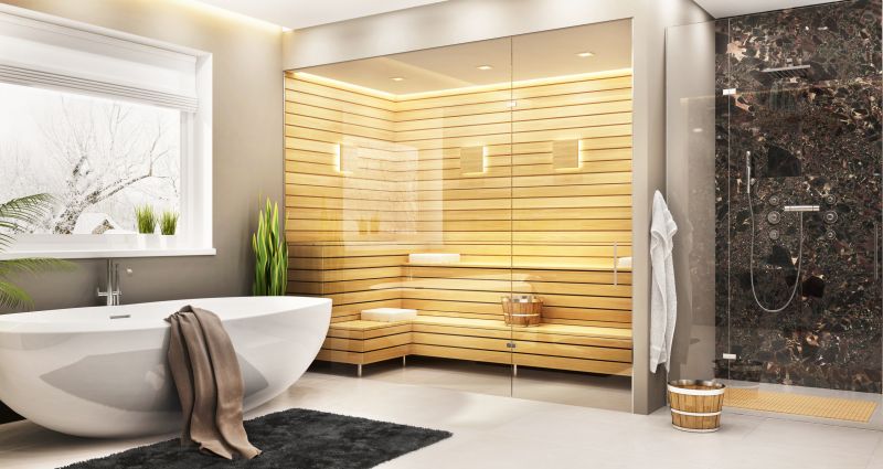 Luxury Bathroom with Spa Features